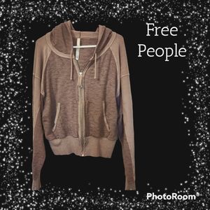 Free People Movement boho cropped hoodie, Size small